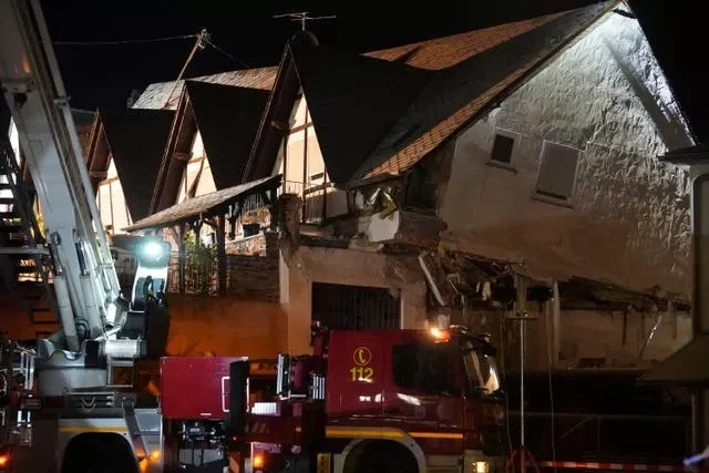 Tragedy Strikes in Germany: Hotel Collapse in Kroev Leaves Two Dead, Two Trapped