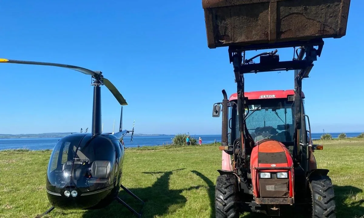 Helicopter Grounded by Sligo Farmer in Dispute Over Land Rights