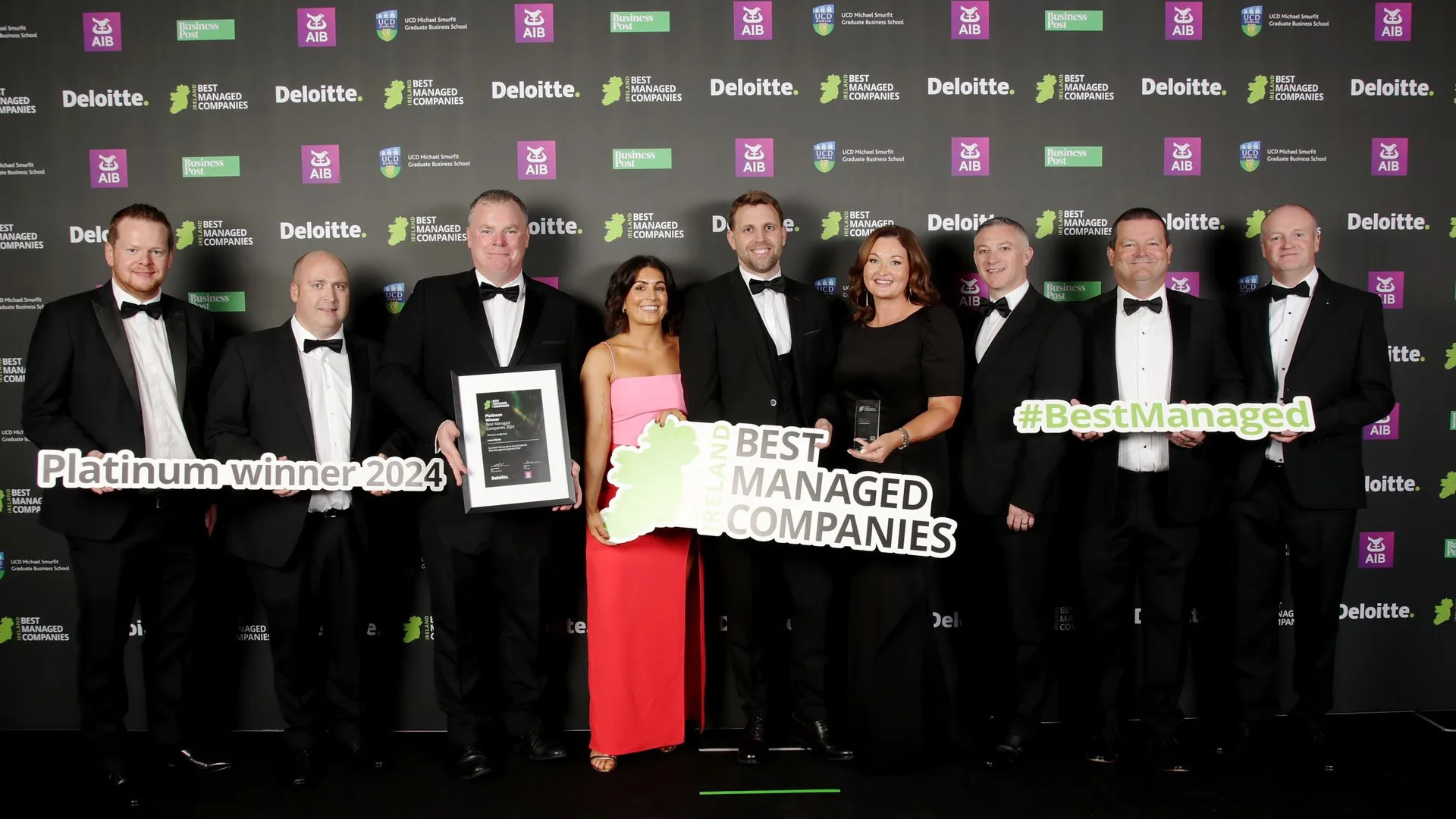 LotusWorks Earns Prestigious Platinum Standard at Ireland's Best Managed Companies Awards