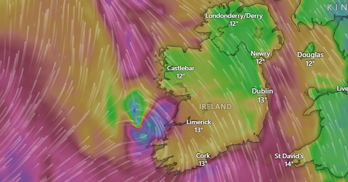 Met Éireann Issues Weather Warnings Amid Significant Storm Risk