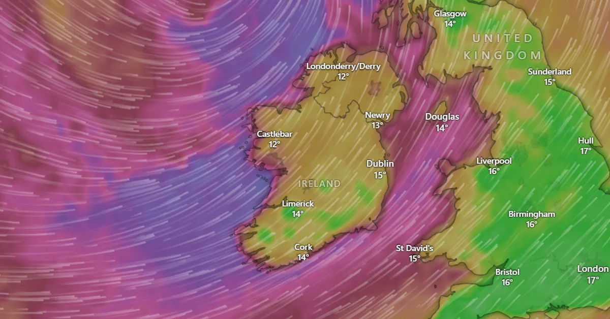 Storm Ashley Set to Batter Ireland with Severe Weather