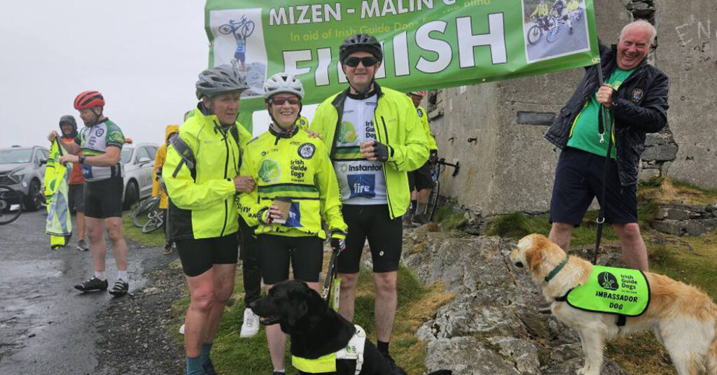 Donegal trio raises 'pawsitively' life-changing sum for guide dogs!