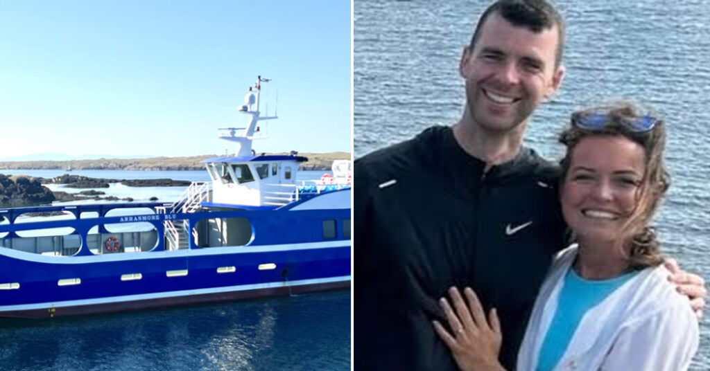 A 'ferry' special wedding day on Arranmore!