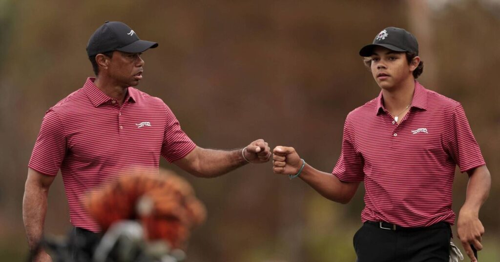A tough road ahead for Tiger Woods’ son 