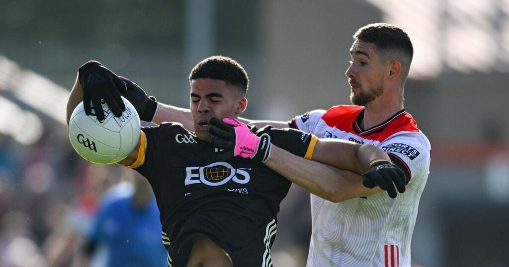 Adam Crimmins block denies Louth last-gasp point as Down win local derby in All-Ireland SFC 
