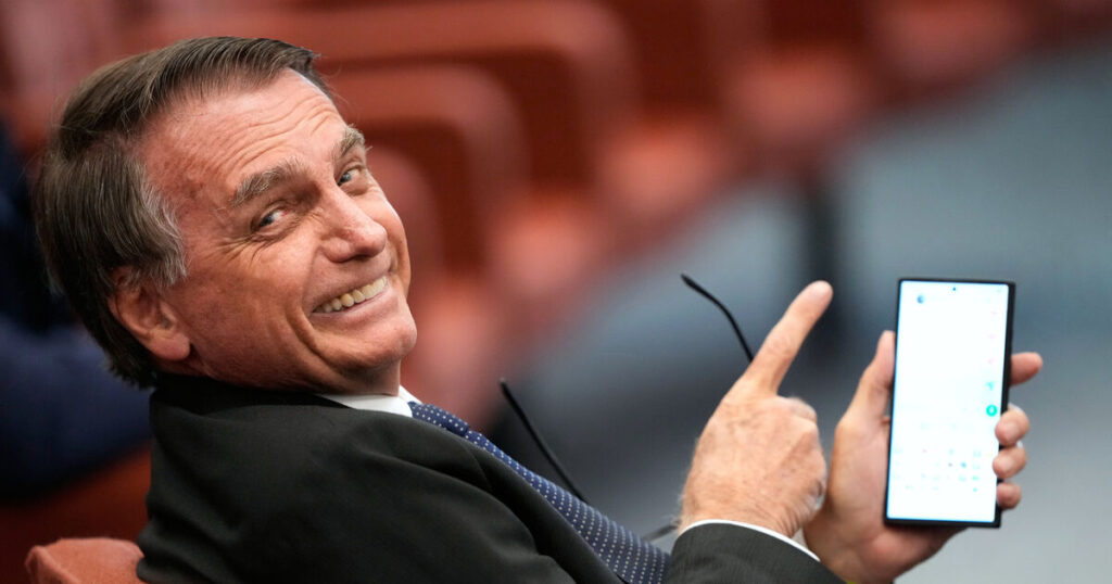 Bolsonaro appears before Brazil’s Supreme Court over alleged coup plan