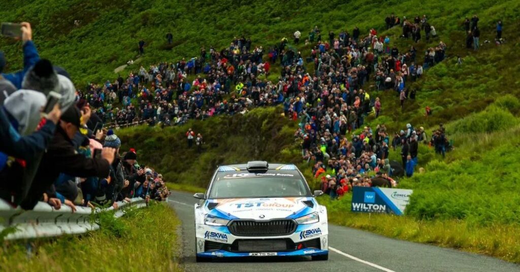Donegal International Rally: Callum Devine leads at halfway point of Day 1