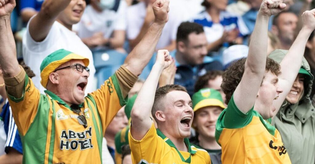 Donegal fans revel in remarkable Monaghan comeback - Pic Special