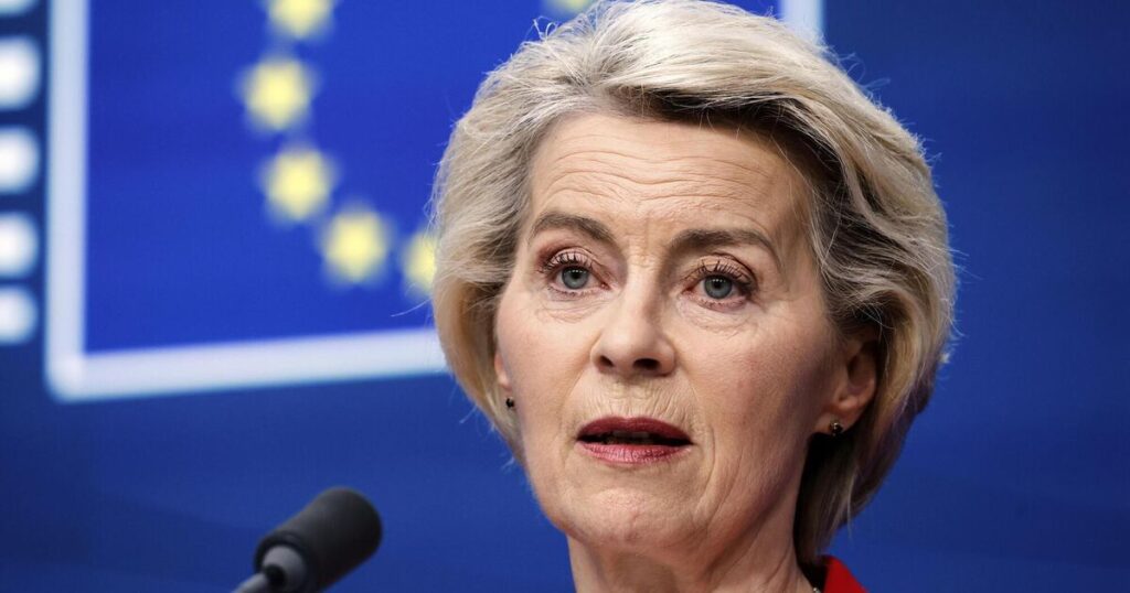 EU ready for trade deal with US but 'all options on the table', says von der Leyen