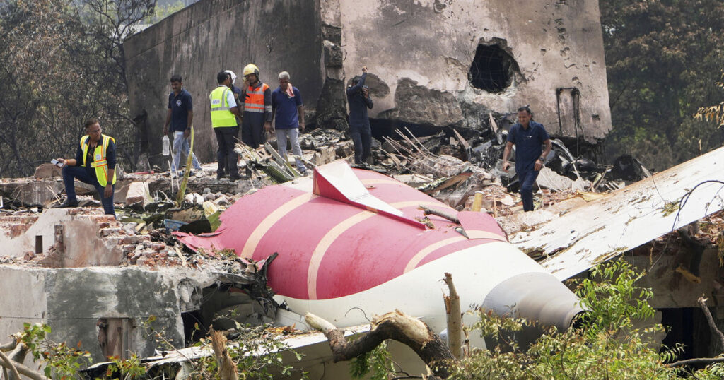 Girls orphaned when father died in Air India crash after scattering wife’s ashes