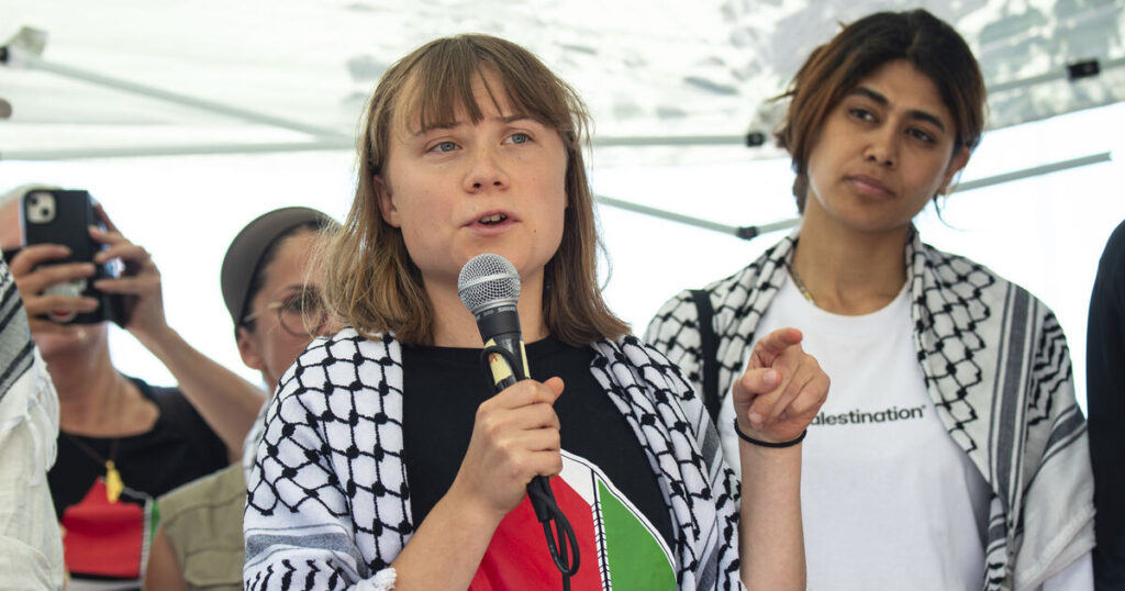 Greta Thunberg deported from Israel after Gaza-bound aid ship seized