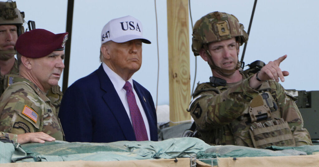 How can Trump use the national guard on US soil?