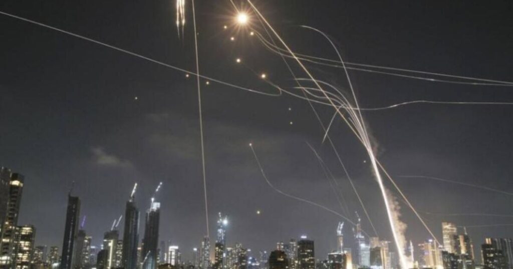 Iran launces retaliatory missile attacks against Israel; explosions heard over Tel Aviv