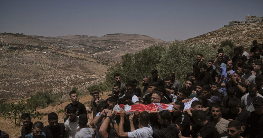 Israeli settlers rampage at military base in the West Bank