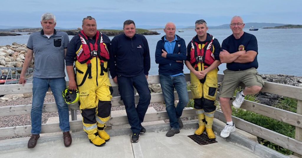 Kieran O'Donnell takes helm as Arranmore's new coxswain