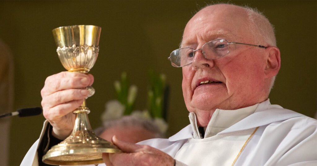 Kind, brave and gentle ways of Fr Dinny McGettigan celebrated at Diamond Jubilee Mass