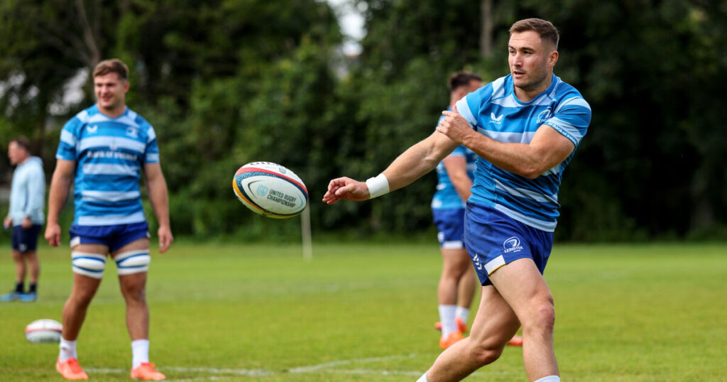 Larmour returns to full training as van der Flier, Ringrose and O'Brien to be further assessed