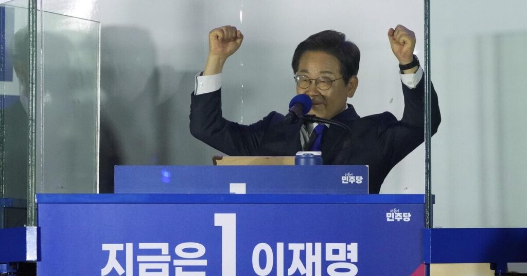 Liberal opposition candidate Lee Jae-myung elected president of South Korea