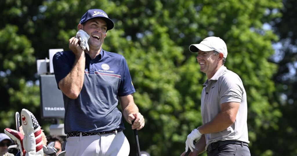 McIlroy relieved after ball somehow skims water and stays dry at Travelers 
