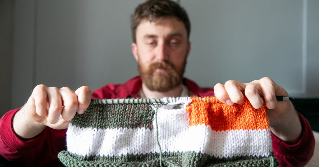Meet the knitter who creates Kneecap’s balaclavas