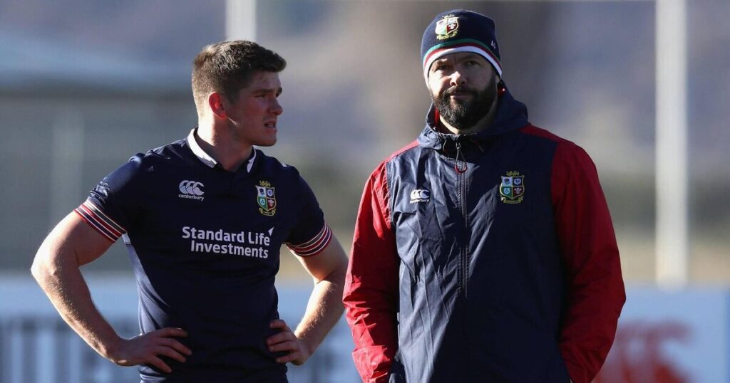Owen Farrell to air views on dad Andy and the Lions on Sky for tour opener