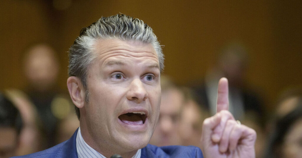 Pete Hegseth says the Pentagon has contingency plans to invade Greenland if necessary