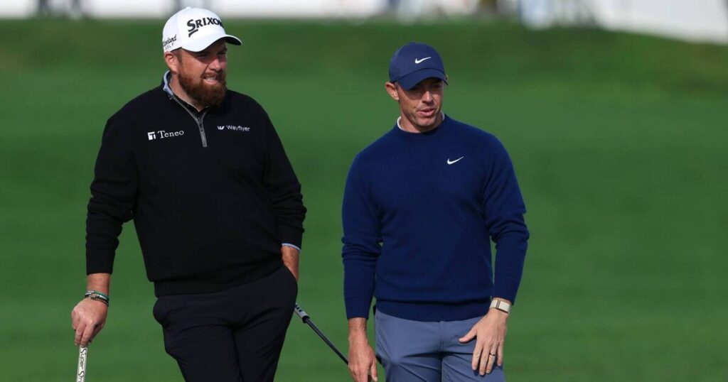 Shane Lowry and Rory McIlroy paired together at US Open