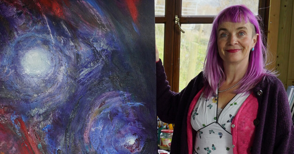 Sinead Gallagher back on home shores for first solo art exhibition in Donegal