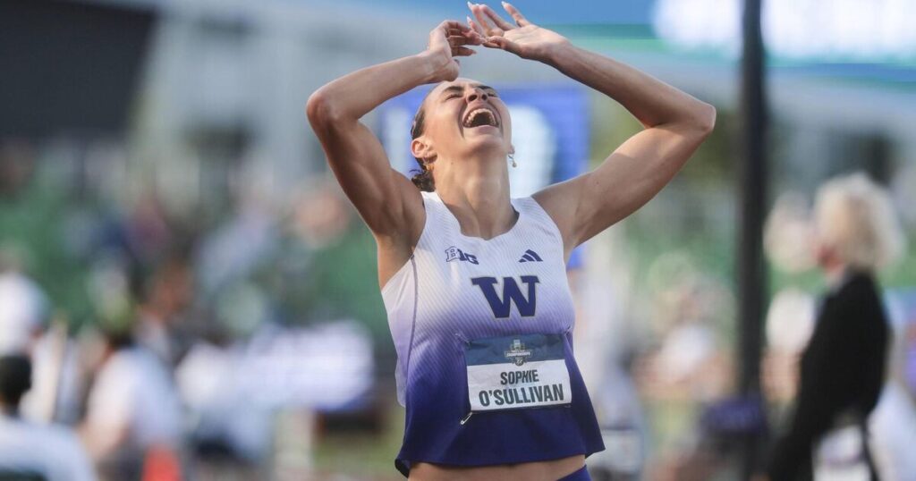Sophie O'Sullivan sprints to victory at NCAA Championships