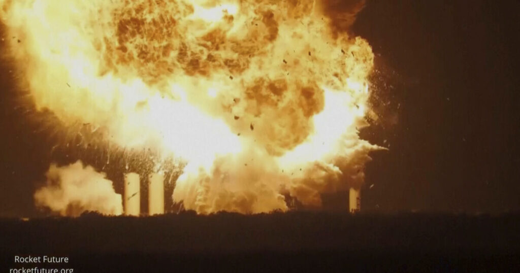 SpaceX rocket being tested in Texas explodes, but no injuries reported