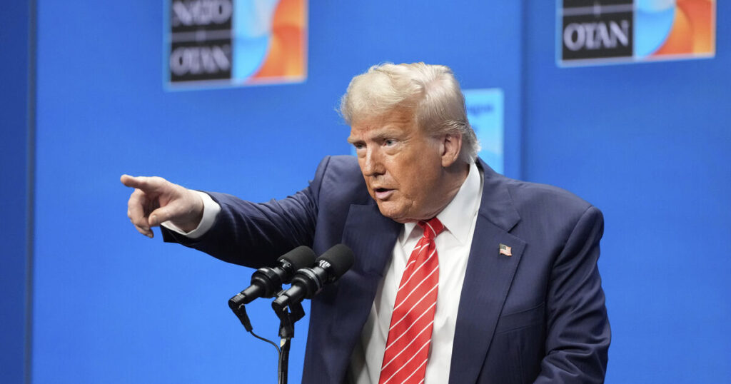 Trump meets Zelensky and says higher Nato spending may deter future aggression