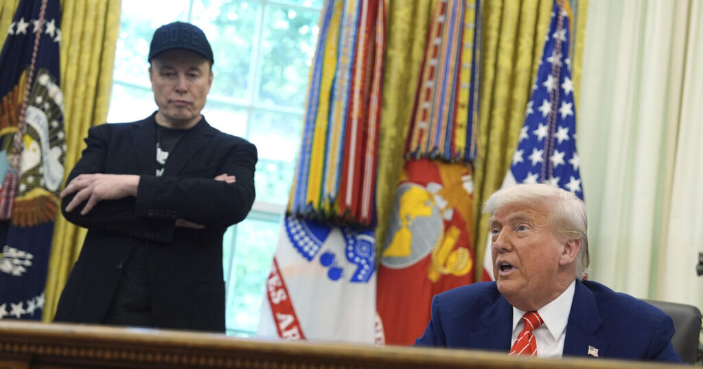 Trump threatens to cut Musk’s government contracts as public feud escalates