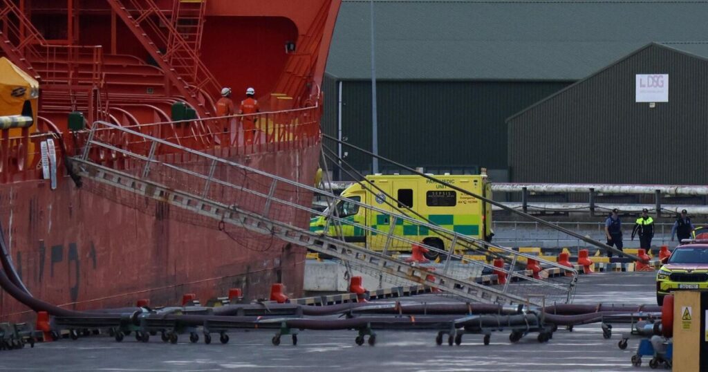 Two injured in explosion on ship at Foynes Port in Limerick