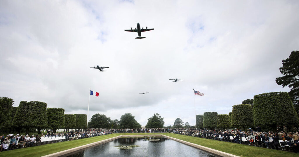 Veterans attend Normandy commemorations on 81st anniversary of D-Day