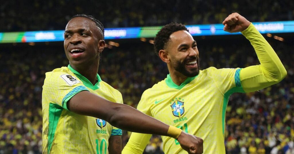 Vinicius Júnior goal sends Brazil to 2026 World Cup, delighting fans in Ancelotti’s home debut