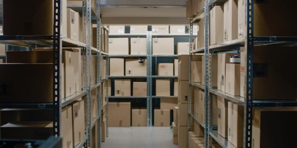Warehouse extension to provide storage for defective block home owners