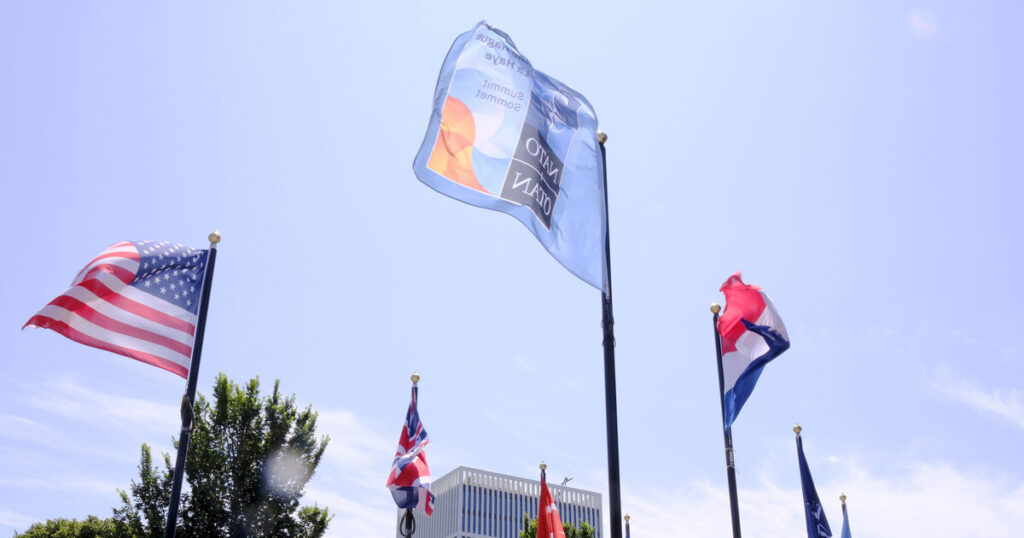 World leaders gather in the Netherlands for Nato summit