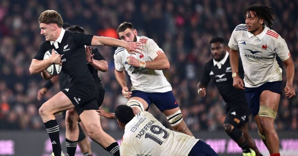 All Blacks grind down France 29-19 in Hamilton to sweep series