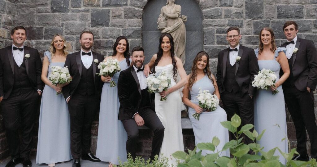 Cork couple Emma and Cian's dream big day in Kerry castle 