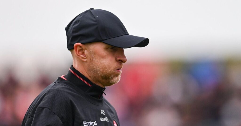 Derry confirm Paddy Tally steps down as manager after one year in charge