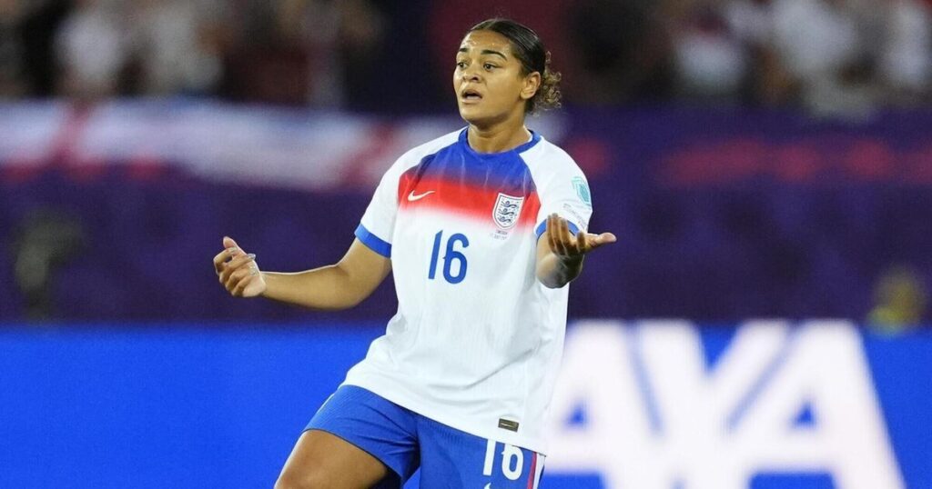 England’s Jess Carter targeted by racist abuse during Euro 2025