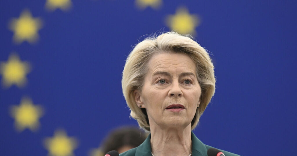 European Commission president Ursula von der Leyen comfortably survives confidence vote