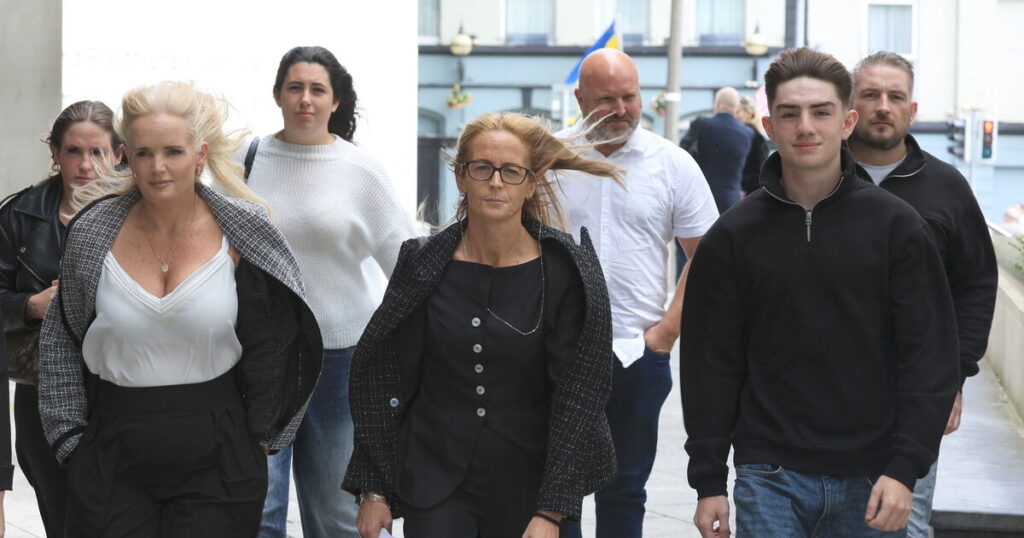 Family of James Ryan in tears as woman jailed for killing her partner
