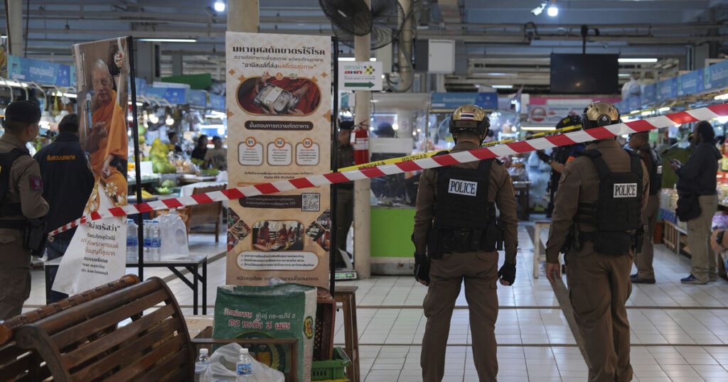 Gunman ‘with grudge’ kills five at Bangkok market