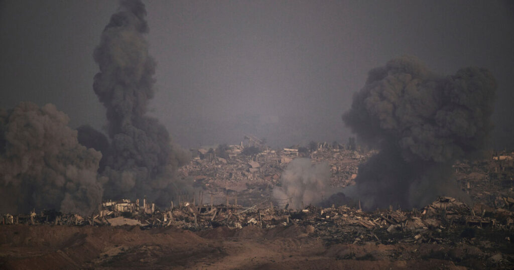 Israeli air strikes in Gaza Strip leave at least 25 dead, health officials say