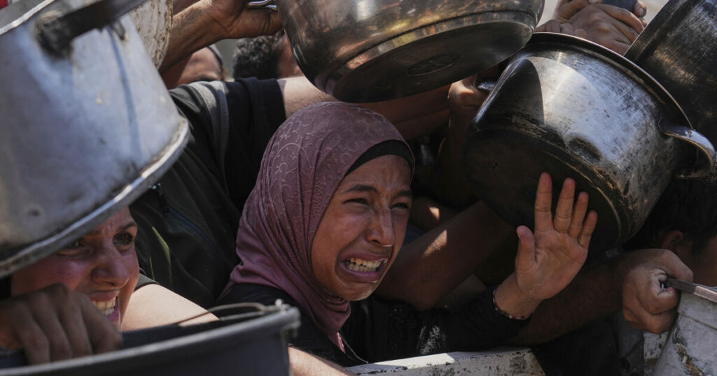 Israel’s military says airdrops of aid will begin Saturday night in Gaza