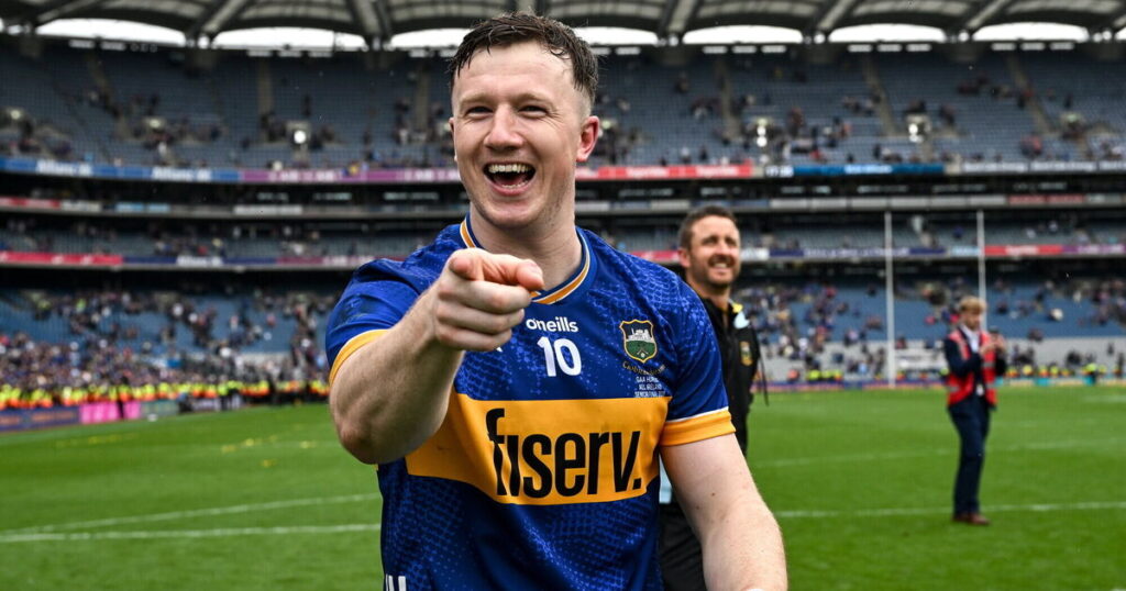 Jake Morris named Sunday Game hurler of the year, seven Tipp players on team of the year