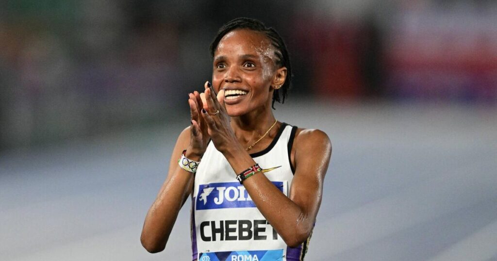 Kipyegon breaks 1500m mark again after Chebet runs first sub-14-minute 5000m