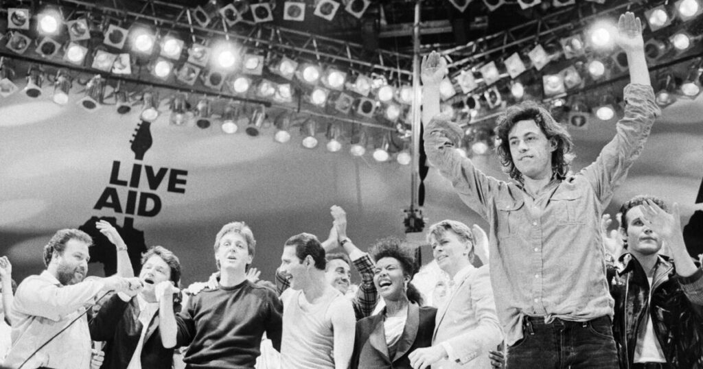 Live Aid at 40... where were you when it was on? 