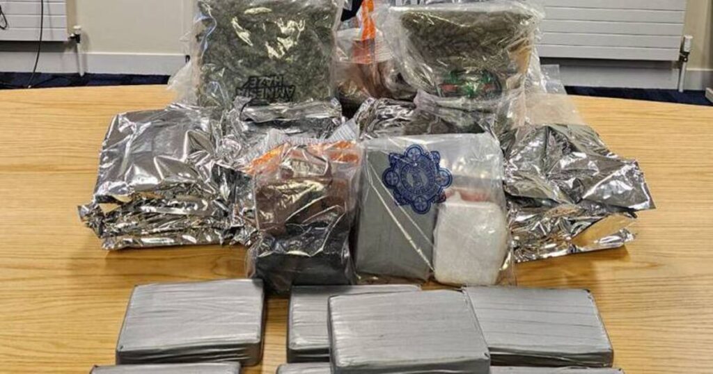 More than €2m worth of drugs seized by gardaí after intercpeting vehicle 
